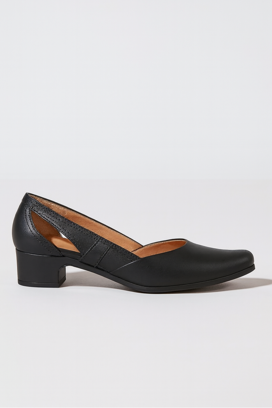 Pumps Med Åben Hæl Og Støtte