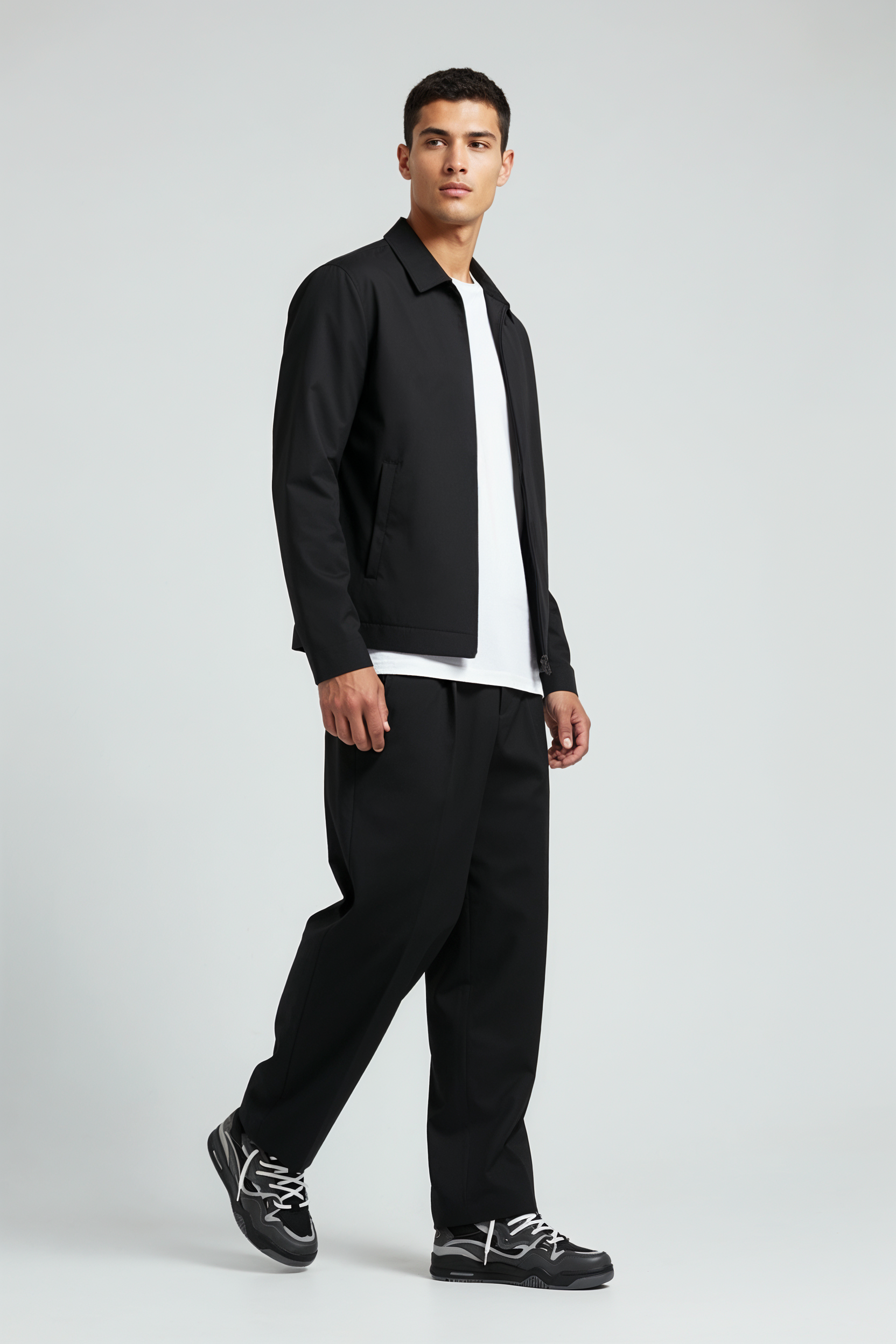 Sneakers Med Kraftig Sål - Sort 2/0