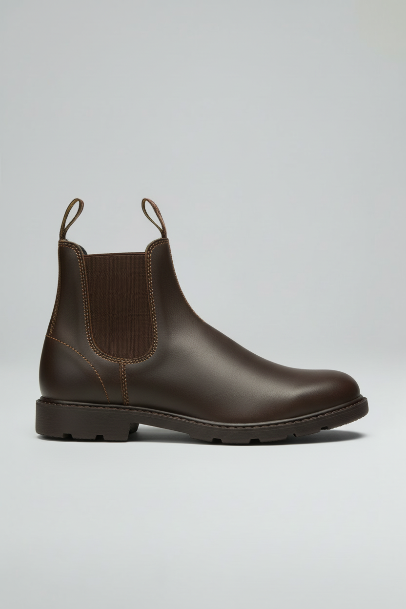 Støvler Dame | Elastiske Indsatser med Profilsål - Brun