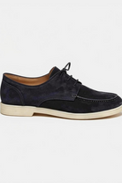 Suede Loafers Med Snøring